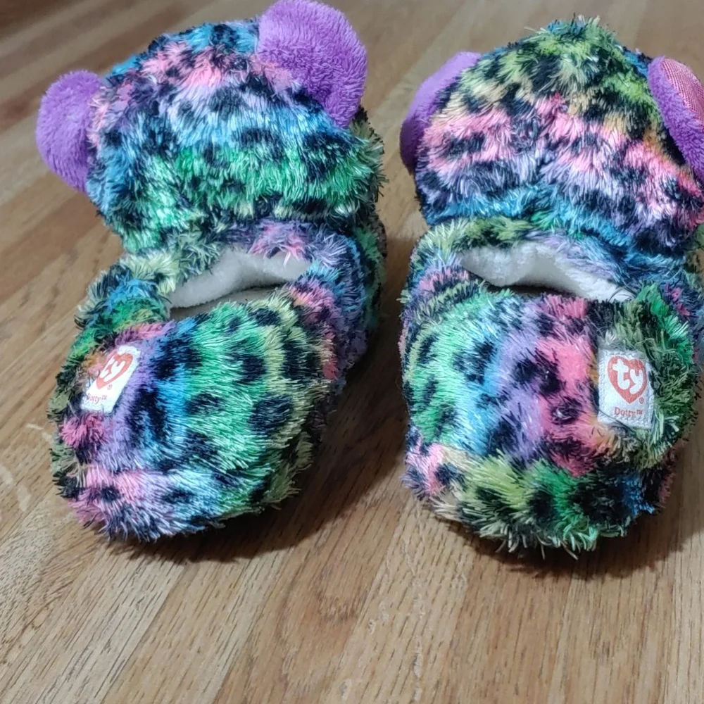 Ty Dotty Girls Slippers Toddler Girls S 10/11